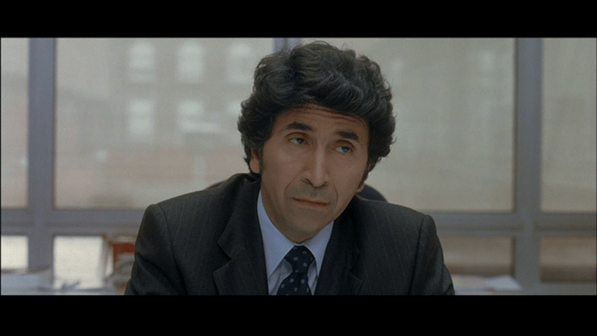 Screengrab from A Christmas Tale showing Doctor Zraïdi