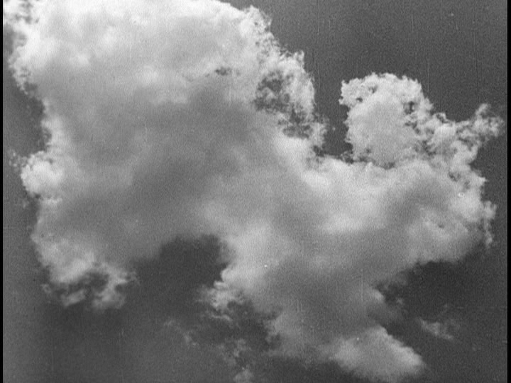 Screengrab from The Flowers of St. Francis showing another shot of clouds