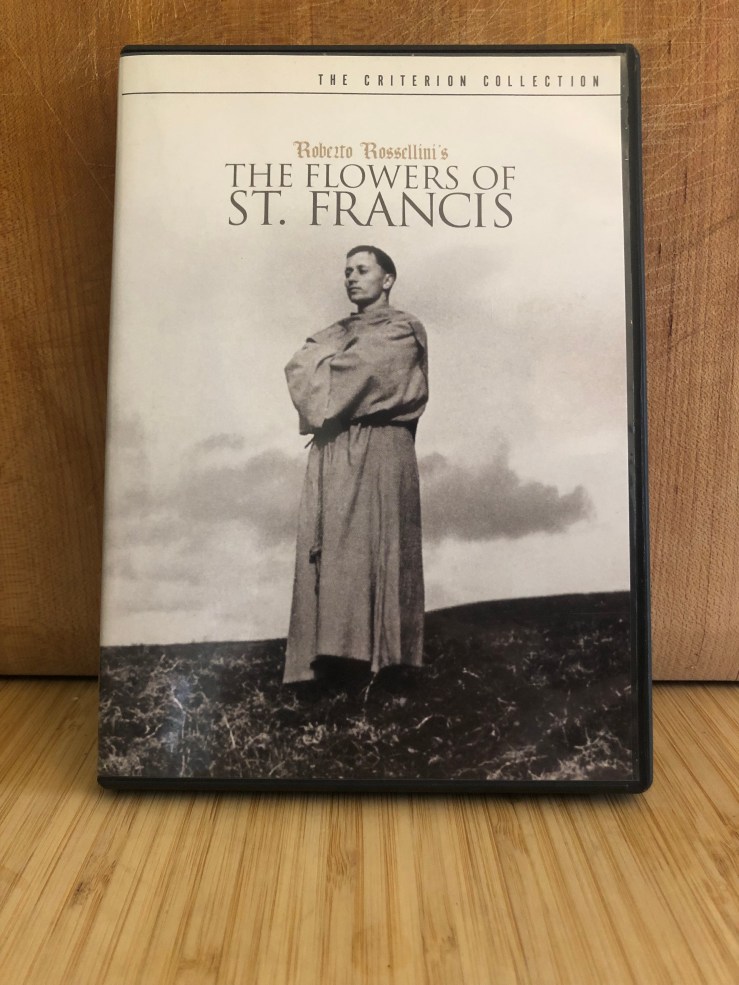 Picture of The Flowers of St. Francis DVD case
