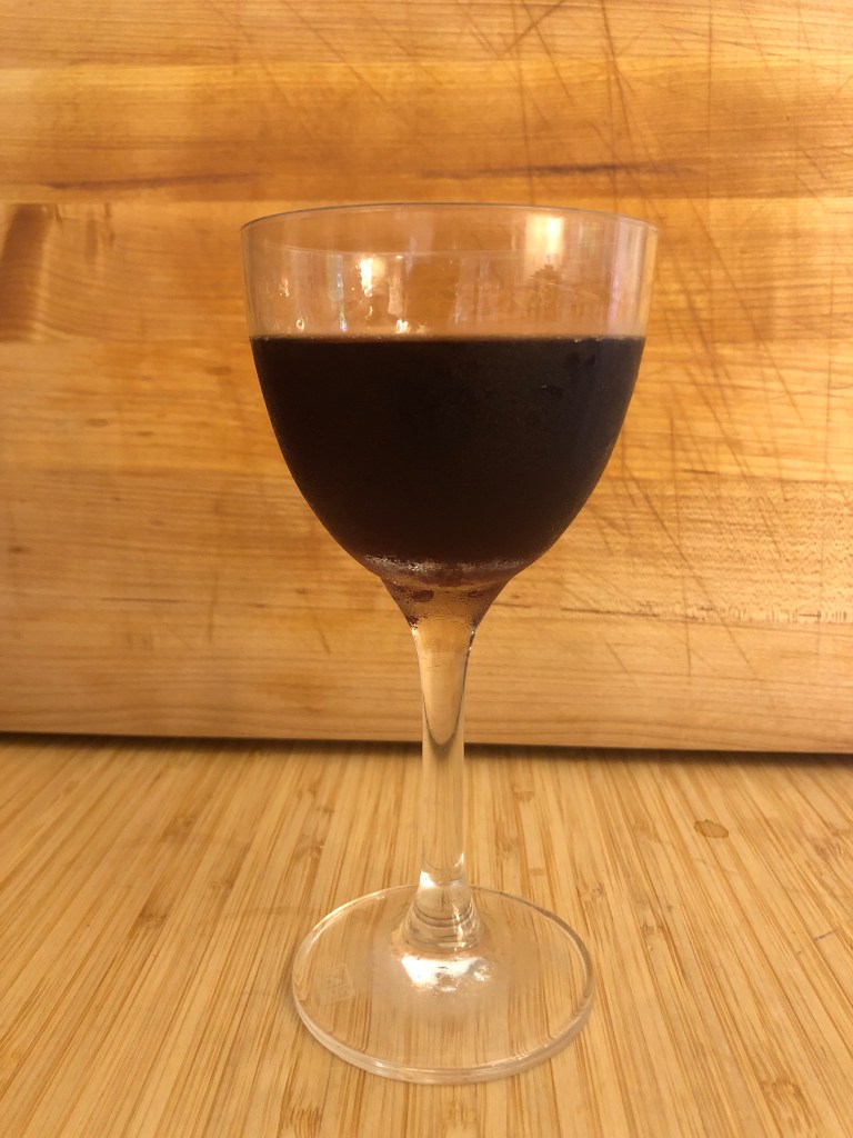 Bottecchia in a Nick & Nora glass