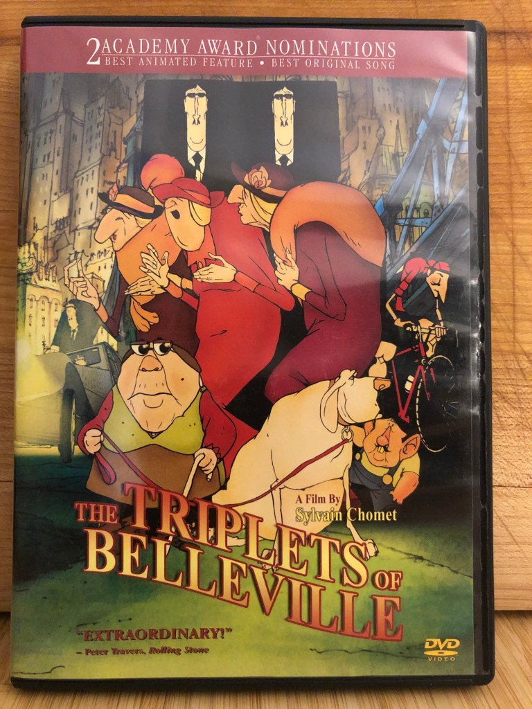 Picture of The Triplets of Belleville DVD case