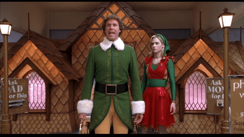 Screengrab from Elf