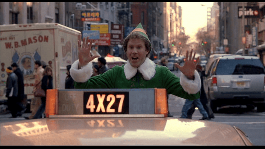Screengrab from Elf