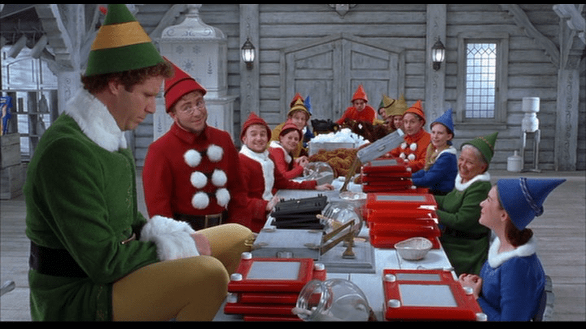 Screengrab from Elf