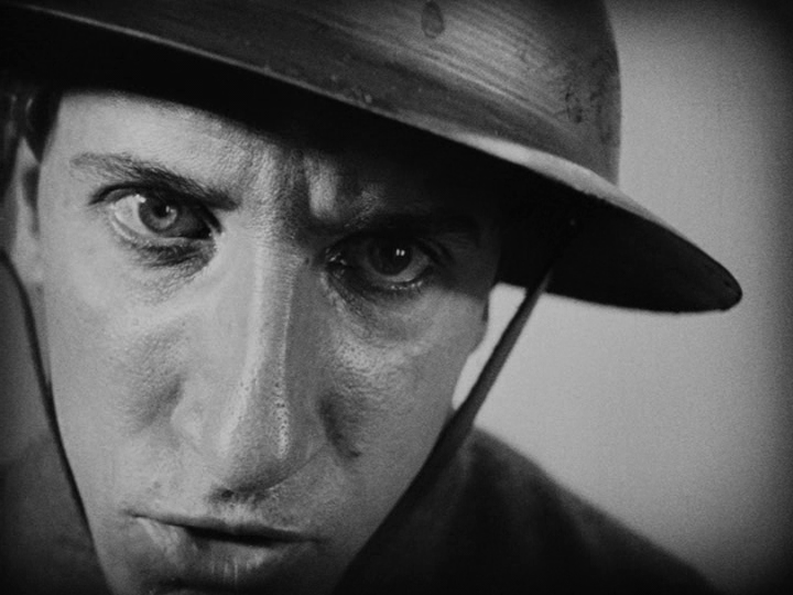 Close-up of an English soldier