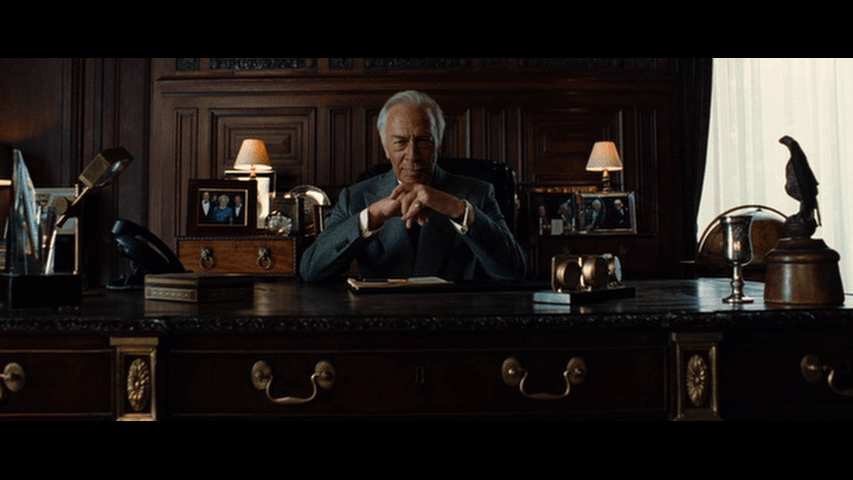 Arthur Case at his desk