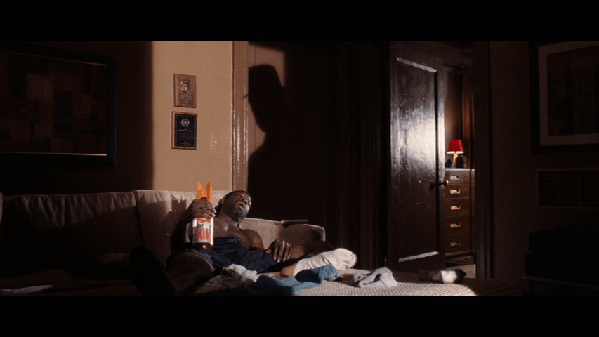 Detective Frazier's shadow