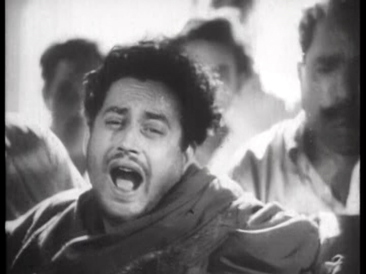 Close-up of Vijay singing