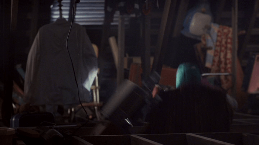 Clark falls through the floor