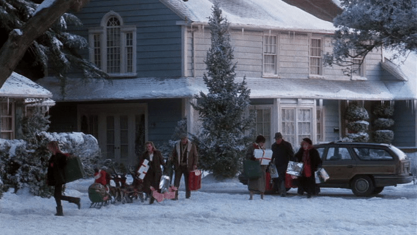 The Griswolds return home