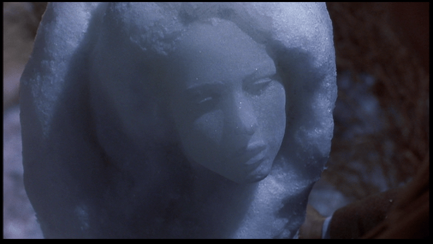 Snow sculpture of Rita