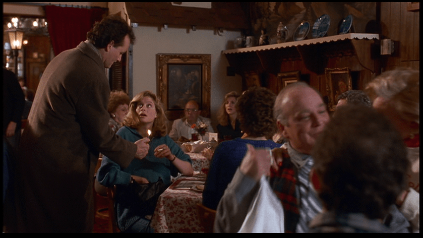 Phil is Johnny on the Spot with a lighter