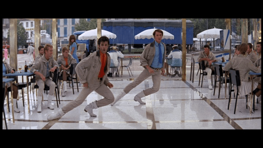 . . . and then stage right