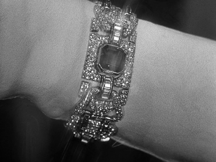 Close-up of the ruby bracelet