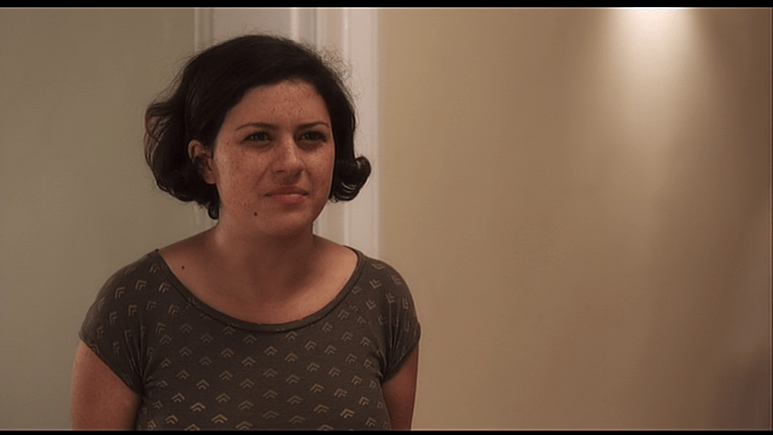 Medium shot of Alia Shawkat's character Mad Madge: