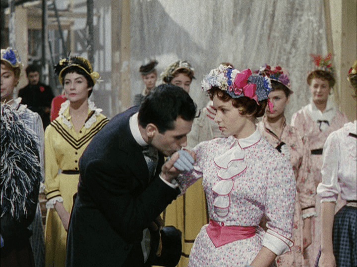 Prince Alexandre kisses Nini's hand