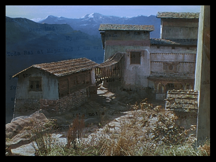 A letter from Mr. Dean dissolves to an establishing shot of Mopu, part two