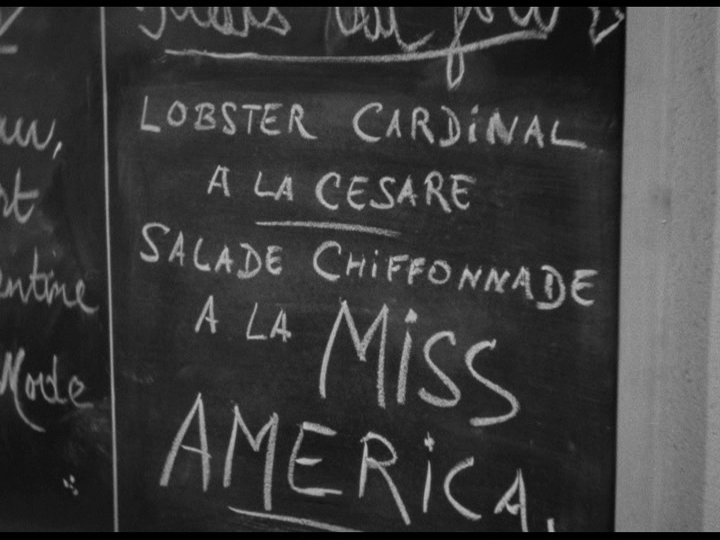 Close-up of the specials