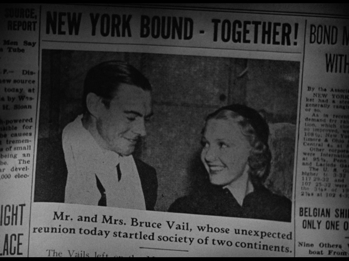 Paul reads about Irene leaving for New York in the newspaper