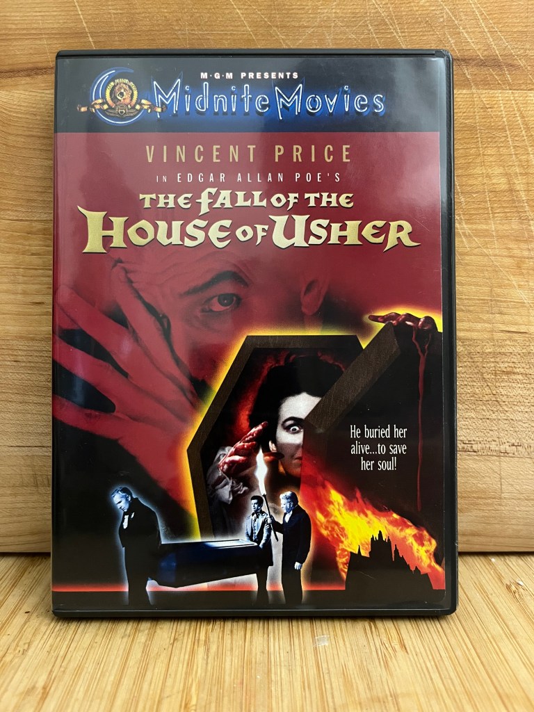 House of Usher DVD case