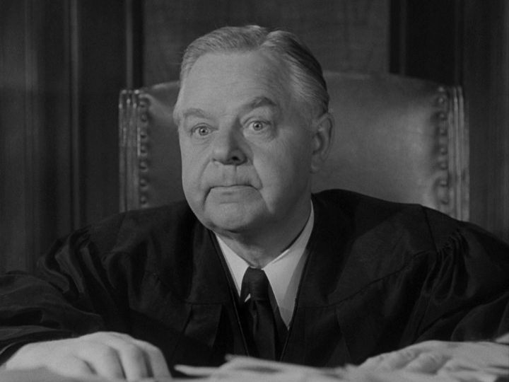 Judge Harper looks to his political adviser for guidance...