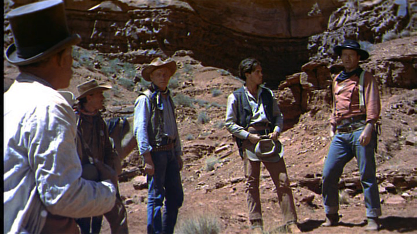 Long shot of Ethan letting Clayton knows what he thinks of his plan