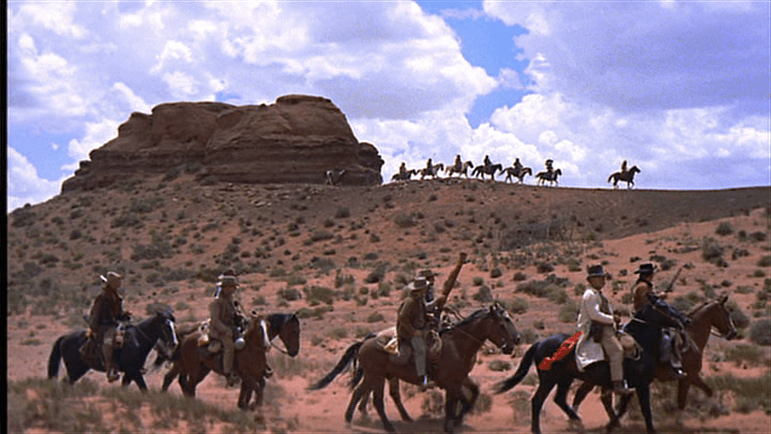 ...while another flanks them on the left