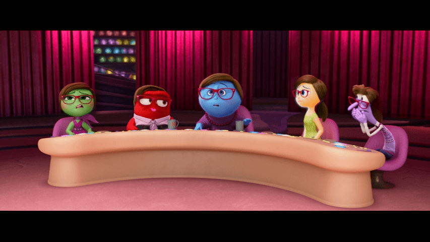 Sadness at the helm of Riley's mom's command center