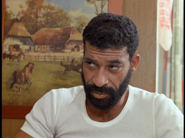 Reverse shot of Ali staring back