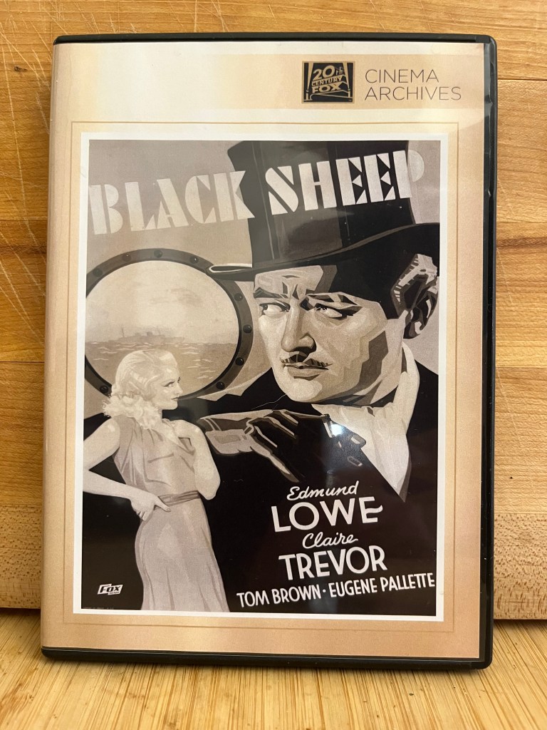 Black Sheep DVD case