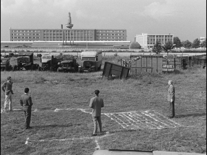 Bob standing at his spot