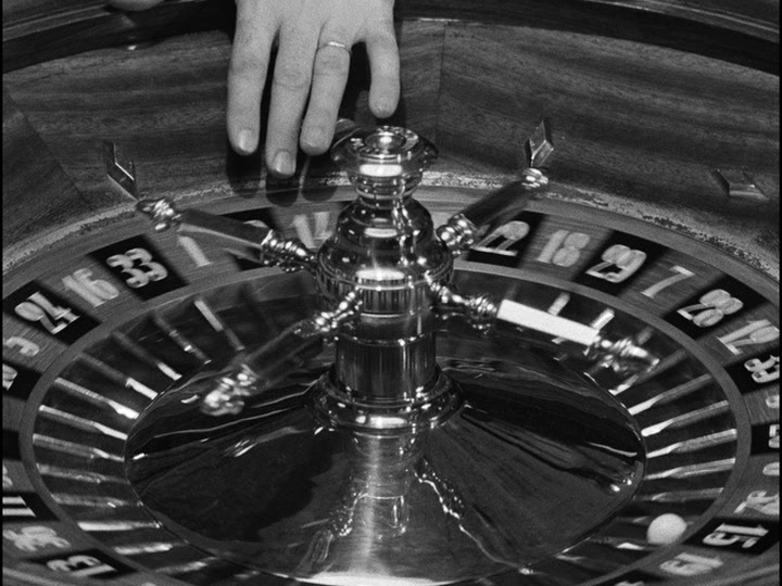 Close-up of a roulette wheel landing on 15