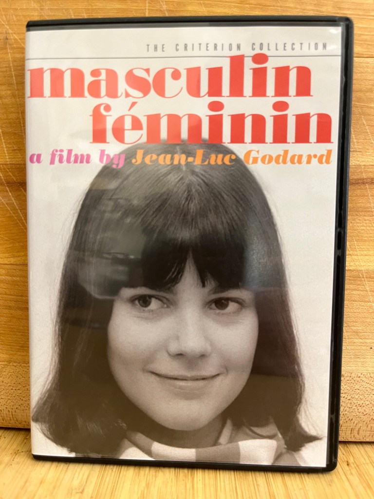 Masculine Feminine DVD case