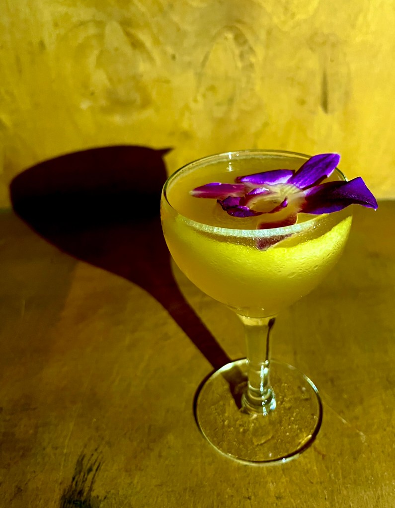 The Navigator in a cocktail glass