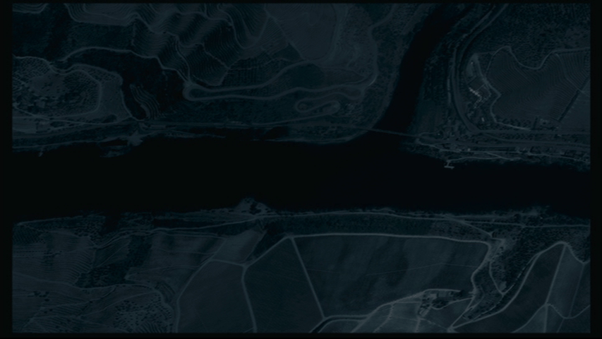 Overhead shot of the Douro at night