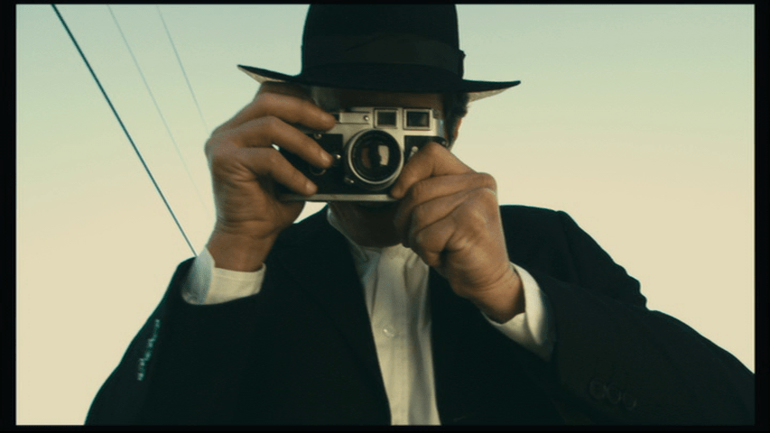 Another close-up of Isaac taking a picture