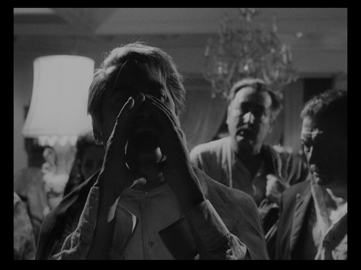 Christian Ugalde (Luis Beristáin) unsuccessful attempts to summon his fellow Masons