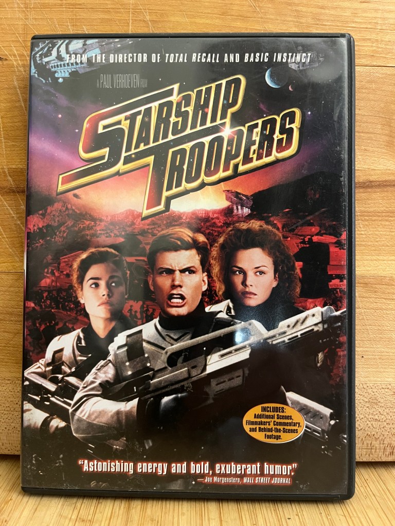 Starship Troopers DVD case