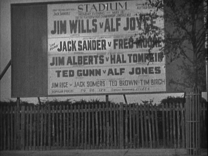 Continuation of the previous shot: it's now summer and Sander's name is in the second-largest font size